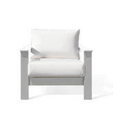 Hickory Polymer Outdoor Club Chair with Sunbrella® Cushions